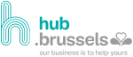 Hub.brussels Logo